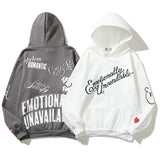 Jesus Is King Merch Hoodie Autumn and Winter Letter Retro Hooded Sweatshirt Hoodie