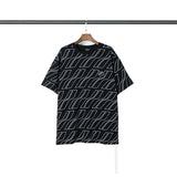 We11 Done T Shirts Loose Black Striped Casual Men and Women Same Style