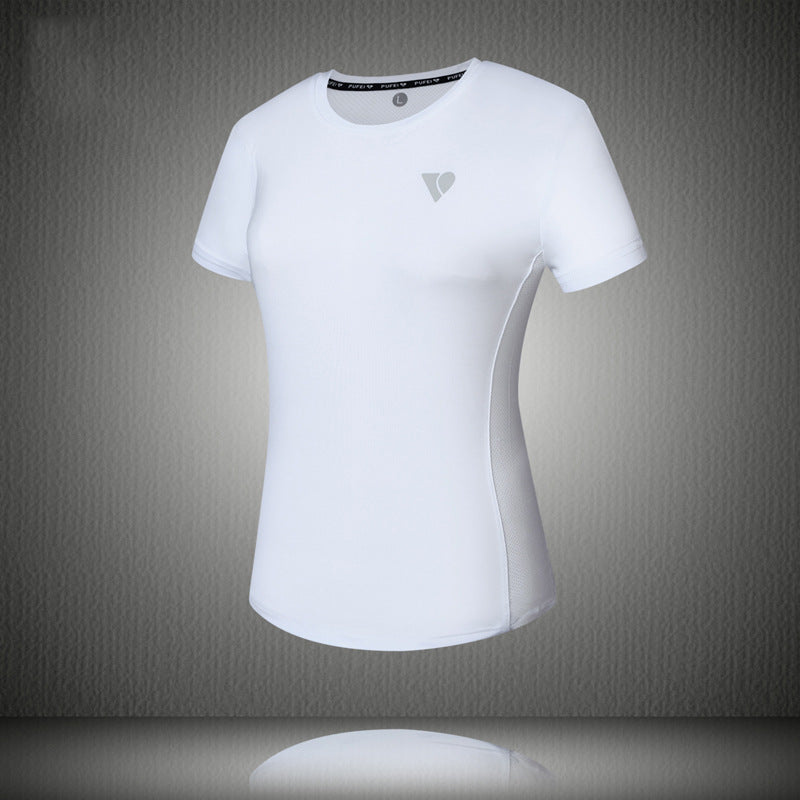 Sweat Wicking Shirt Slim Fit Sports Casual T-shirt Sports