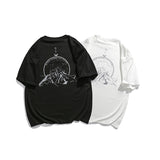 Men T Shitrs Summer Printed Short Sleeve Casual