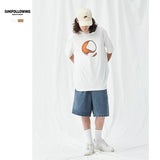 Preppy Aesthetic T Shirt Printed Short Sleeve T-shirt Casual Season