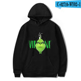 Grinch Hoodie 3D Printed Men's and Women's Casual Loose Hoodie