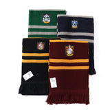 Harry Potter Gryffindor Scarf Four Magic Colleges Knitted Striped Autumn and Winter Scarf