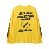 We11 Done Sweatshirts Slogan Printing Daily Casual Couple Style