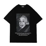 Oversized 90S T Shirt Spring and Summer Joint Name round Neck Loose Short Sleeves T-shirt for Men