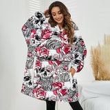 Hoodies Blankets Thickened Pullover Sweater Lazy Blanket Home Wear