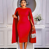 Nina Parker Black Dress Elegant Pleated plus Size Dress