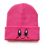 Smiley Face Cap Embroidery Knitted Hat Warm Pullover Cap