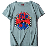 Let's Go Brandon T Shirt Short-Sleeved T-shirt Bottoming Shirt for Women