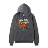 Stranger Things Hoodie Stranger Things Season 4 Printed Hoodie Top
