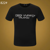 Dsq2 T Shirt Casual Sports Letter Print Short Sleeve Summer Men