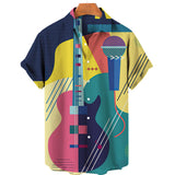 Men Beach T Shirts Men's plus Size 3D Shirt Printing