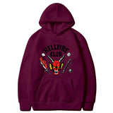 Stranger Things Hellfire Club Hoodie Stranger Things Season 4 Hooded Sweater