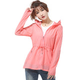 Sun Resistant Clothes Ultra-Thin Breathable Skin Clothing Stretch Ice Silk Sun Protection Clothing
