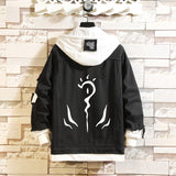 Comic Denim Jacket Anime Cowboy Coat Clothes