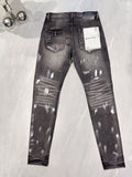 Purple Brand Jeans Paint Worn Jeans #7043