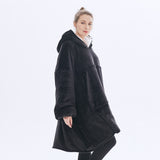 Hoodies Blankets Large Size Thickened Hooded Lazy Plush Home