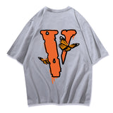 Butterfly Vlone Shirt Large V Python Print