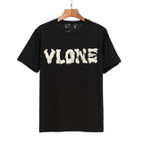 Bone Vlone Shirt Letter Print Loose Short Sleeve T-shirt