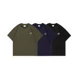 Men's T-Shirt Summer Men's Letter Printed T-shirt Retro Casual