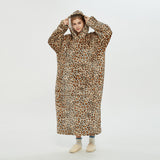Hoodies Blankets Lazy Blanket Pullover Sweater Thickened Lengthened Fleece Lined Warm Berber Fleece Double Layer