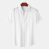 Men Beach T Shirts Summer Casual Beach Holiday Floral Print