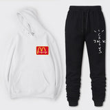 Travis Scott Astroworld Hoodie & Pant 2 Piece Set Letter Print Hoodie