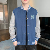 Baggy Jacket Baseball Uniform Men's Autumn Loose