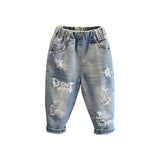 Toddler Boys Pants Boys' Jeans Ripped Trousers