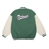 College Jacket Autumn Winter Retro Embroidered Bread Baseball Uniform Men's Street Winter Loose Top