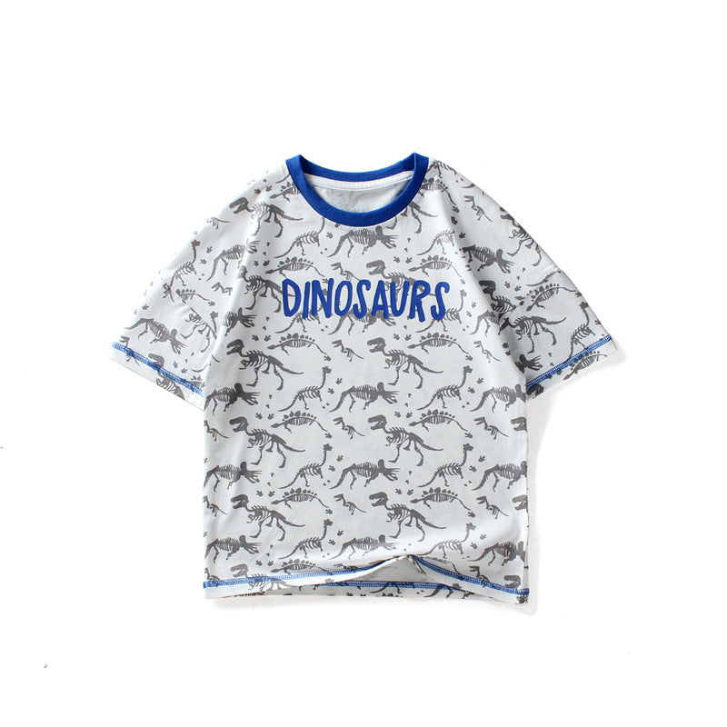 Children T Shrits Children's Summer Clothing Children's Short Sleeve