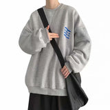 Men Sweatshirts Sweater Men's Loose round Neck Spring and Autumn Clothes