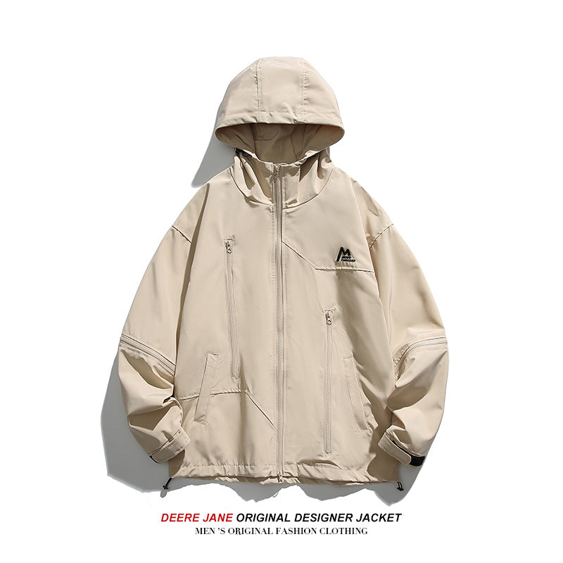 Men Jacket Spring Coat Men Loose All-Matching Jacket
