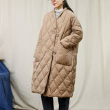 Women Winter Coats Puffer Jacket Down Coat Winter Diamond Plaid Down Coat White Duck Down Jacket Women's Winter Clothes