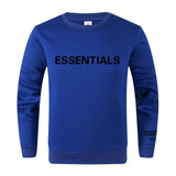 Fear Of God Fog Sweatshirt Essentials Double Line Letter Crew Neck Long Sleeve Sweater Men Loose Trendy