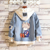 Comic Denim Jacket Anime Clothes Denim Jacket