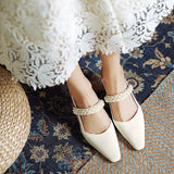 Nude Block Heel Peep Toe Sandals