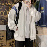 Jock Jacket Autumn Loose Student Men's Jacket Men's Jacket Casual Boys Cardigan Baseball Uniform