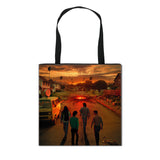Stranger Things Hellfire Club Handbag Capacity Eco-friendly Shopping