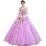 Women's Evening Dress Ball Gown Princess Quinceanera Wedding Dresses Vocal Solo Art Exam Performance Pettiskirt Long Evening Dress for Women