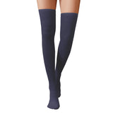 Winter Chunky Cable Thick Knit Thigh High Socks Long Stockings Boot over the Knee Bunching Socks Knitted Socks