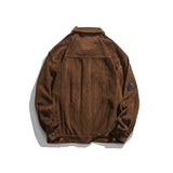 Corduroy Varsity Jacket Autumn Men's Loose Casual Handsome Corduroy Jacket