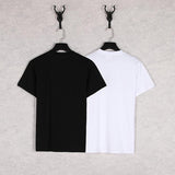 Shark Print T Shirt Summer Plus Size Loose Cartoon Anime Print Short Sleeve T-Shirt