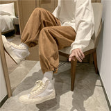 Men Pants Casual Pants Men's Autumn and Winter Loose Trousers