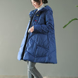 Women Winter Coats Puffer Jacket Down Coat Fall Winter Hooded Down Jacket Female Warm White Duck Down Coat