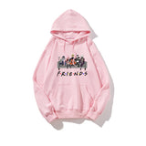 Friends Joey Hoodie Pullover Print Casual Hooded Sweater