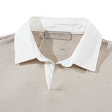 Fear of God Essentials 1977 Rugby Wheat Flocking Polo Shirt Long Sleeve