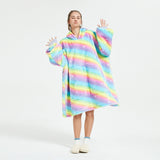Hoodies Blankets Lazy Blanket Hooded Sweater Thermal Pajamas Autumn and Winter
