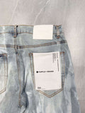 Purple Brand Jeans Hole Worn Jeans #7016