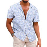 Men Beach T Shirts Men's Shirt Summer Loose T-shirt